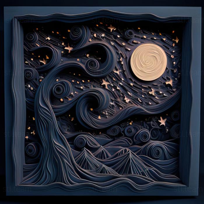 Картины Звездная ночь